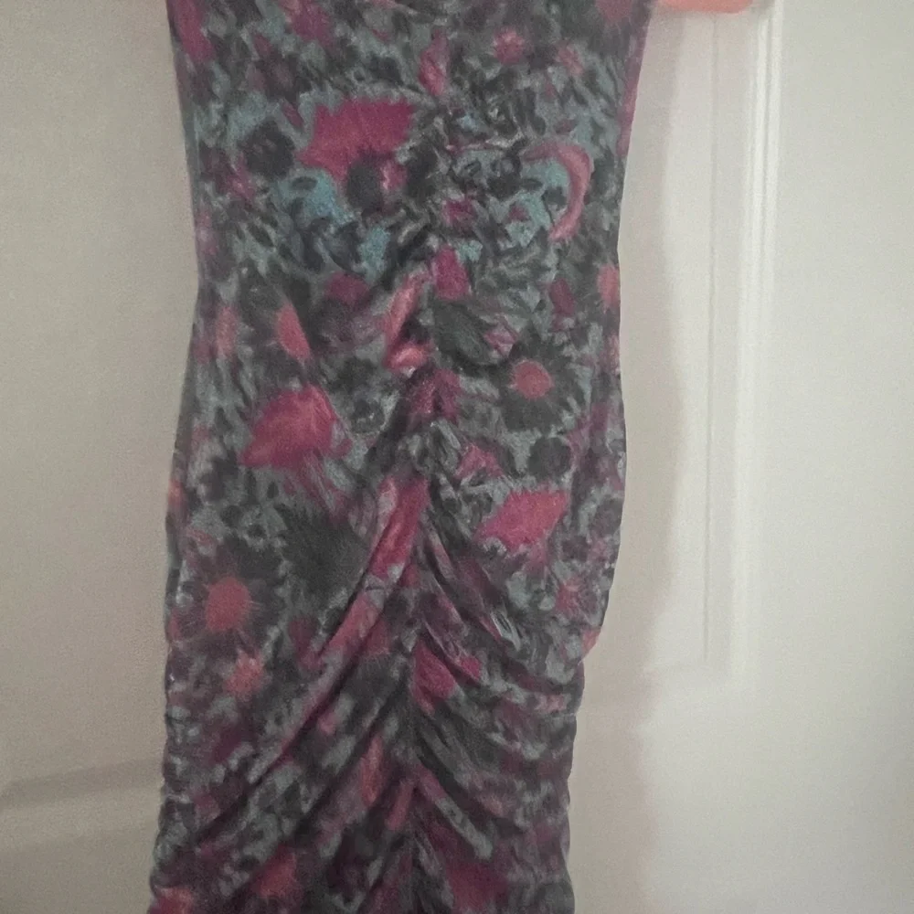 House of Harlow 1960 Pink and Blue Midi Dress Size Small - Picture 5 of 10